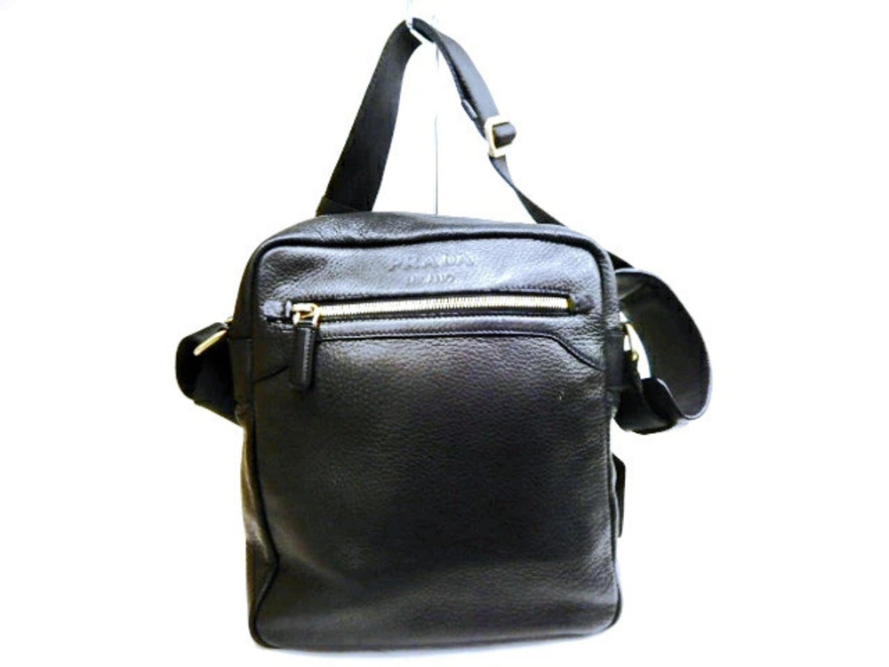 Prada bag Hobo embossed deerskin leather